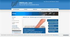Desktop Screenshot of mmstudio-john.de